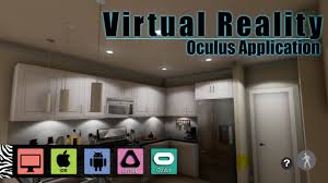 Completely immerse yourself in your kitchen's design and remodel, swiping on the screen to view up. Virtual Reality Oculus Application With Kitchen Architecture Texture Colors Changing Software Youtube