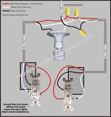 For more tips from our electrician. How Does A 3 Way Switch Work Diagram How To Wire A 4 Way Switch Current Flows From L1 Through The Purple Switch Blade To The Wiring Diagram 7 Pin
