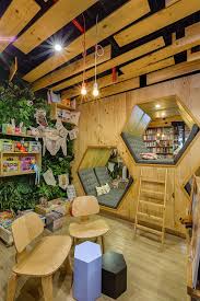 9 3 4 Bookstore Cafe Diseno Interior On Behance In 2020 Bookstore Cafe Coffee Shop Interior Design Cafe Interior