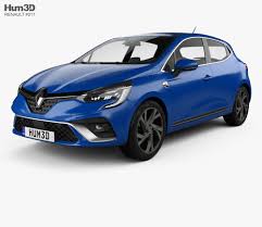 3d Model Of Renault Clio Rs Line Hatchback 2019 Renault Clio Clio Rs Hatchback