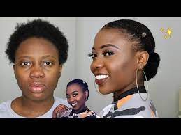You can recreate this or you can try other braid patterns. I Can T Cornrow No Problem Abeg Easy Natural Protective Style Short 4c Natural Really Short Hair Protective Styles For Natural Hair Short 4c Natural Hair