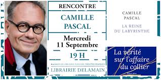 Lancement du nouveau livre de Camille Pascal