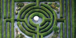 Glengarry Bush Maze Tasmania Labyrinth Maze Maze Formal Garden