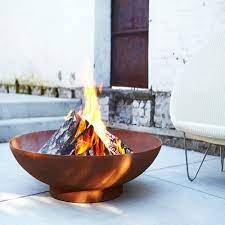 The whimbrel steel wood burning fire pit is a perfect fit for any backyard. China 36 Inch Garden Metal Sphere Fire Bowl Steel Fire Pit Bowl China Corten Steel Fire Pit Fire Pit