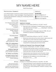 Pick one of our free resume templates, fill it out, and land that dream job! Applying For Cs Web Development Jobs And Found And Used This Template On This Subreddit Any Tips For Ats As Well As Overall Recommendations Resumes