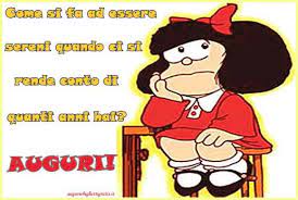 Biglietto Di Auguri Con Mafalda Compleanno Divertente Buon Compleanno Buon Compleanno Divertente