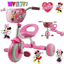 Minnie Mouse Bike Trike Tricycle Kid Child 3 Wheel Car Ride On Toy Scooter Baby Toy Gift Gifts Fun Gift Stationeryscooter Gift Aliexpress