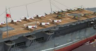 3d Japanese Aircraft Carrier Akagi Model Aircraft Carrier Akagi Japanese