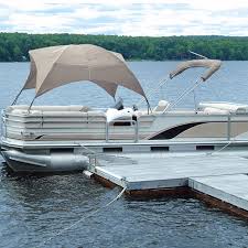 We include a bimini top on every sun tracker® model (except the bass buggy® 16 xl) to provide you and your crew convenient protection from the sun on the water. Pontoon Gazebo Boat Covers Taylor Made Products Bh Usa