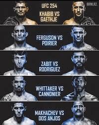 Updated 9 hrs, 48 mins ago. Is Ufc 254 The Most Stacked 1 Title Fight Card Ever Sherdog Forums Ufc Mma Boxing Discussion