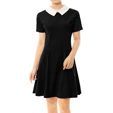 Topshop Black Peter Pan Collar Dress Kate Middleton Dresses Kate S Closet