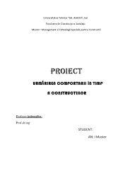 Urmarirea curenta a comportarii constructiilor. Proiect Urmarirea Comportarii In Timp A Constr