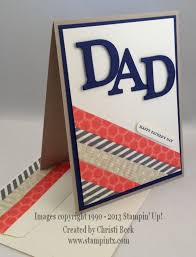 Handmade Greeting Card For Father S Birthday Easy Stampintx Father S Day Card Ideas Diy Father S Day Cards Fathers Day Cards Handmade Dad Cards