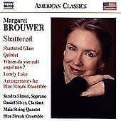 Blue Streak Ensemble : Brouwer: Shattered Glass [Sandra Simon, CD
