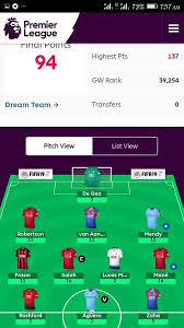 My Fantasy Premier League Team Preview For Gameweek 2 Salford Rfc Steemit