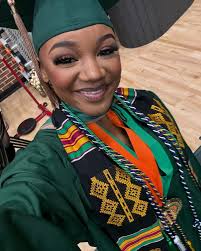 Let's hear it for… Nikaya Monroe! A Fall 21' Alto Saxophonist from Miami,  Florida. During her two-year tenure, Nikaya served as an active member of  the National Association of Black Accountants and