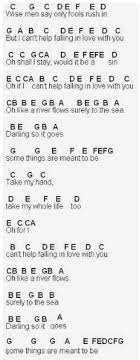 Flute Notes Can T Help Falling In Love With You Piano Notes Songs Clarinet Music Piano Music
