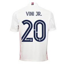 Real madrid players and their wages in 2020. Vini Jr 20 Real Madrid Home Jersey 2020 21 Adidas Fm4735 Vini Jr Amstadion Com