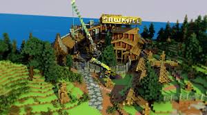 I have been thinks of building another game in minecraft, but i don't know what game i should do. Sawmill Minecraft Map