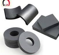 Imán de ferrita personalizado para medidor de agua Y35 Y40 Y46 C8 C12/altavoz/motor/imanes de ferrita fabricante imanes de cerámica personalizados
