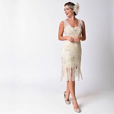 1920s Ivory Beaded Flapper Wedding Dress Gatsby Dress 1920s Wedding Dress Lace Wedding Dress Vintage Online Wedding Dress