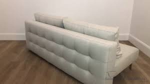 A stylish futon couch can bring a touch of. Trym Deluxe Sofabed Youtube