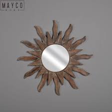 Mayco Natrual Wood Images Decorative Wall Mounted Art Sun Mirror View Sun Mirror Mayco Home Product Details From Mayco Fujian Group Ltd On Alibaba Com Decor wonderland mirrors decor wonderland vanessa modern bathroom mirror.