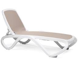 This setting features a stunning retro style with its rounded arms, thin wooden legs and half round wicker design. Omega Resort Sun Lounger Hospitality Furniture Nz
