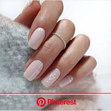 De uñas acrilicas decoradas bonitas uñas bonitas tornasol. Minimalista Manicura Para Unas Cortas Manicura De Unas Unas Sencillas Y Bonitas Clara Beauty My