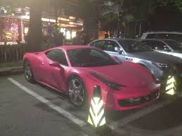 What happens when she finds her true fam. Ferrari 458 Italia Pink Sondauto S Blog
