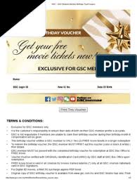 Browse our wide selection of free birthday ecards and customize with your own thoughtful message. Gsc Gsc Website Member Birthday Treat Coupon Coupon Voucher