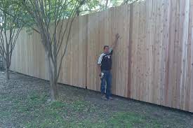 Contemporary patio fence with natural cedar. How High Can I Build My Fence Ca Fence Law 2019 Rc Fences And Decks