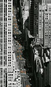 Black And White Nyc Photo Nyc In Black White Gray Yellow 5th Avenue New York New York City New York