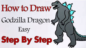 Cover with slightly brightened colors and added contrast. Godzilla Earth Drawing How To Draw Godzilla Godzilla Drawings Mady Arts Youtube