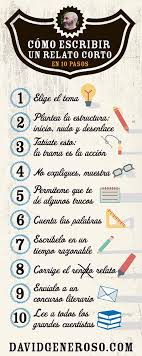 ¿qué es un género literario? Escribir Relatos Cortos En 10 Pasos David Generoso