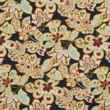The breathability of these outstanding red floral upholstery fabric. Aqua Red On Black Venice Large Floral Print Themed Upholstery Fabric Floral Upholstery Fabric Outdoor Upholstery Fabric Floral Upholstery