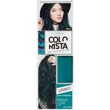 Hair colour & hair dye kits | walmart canada. L Oreal Paris Colorista Semi Permanent Hair Color For Brunettes Teal 1 Kit Walmart Com Walmart Com