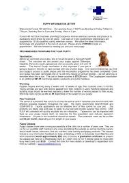 Companion animal care is committed to providing quality veterinary care for small animals in fond du lac, wisconsin and its surrounding communities. Puppy Information Letter With Gift Voucher Forrest Hill Veterinary