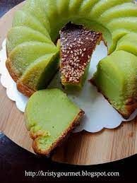air fryer kuih bakar kemboja 马来香兰烘糕 air fryer recipes asian snacks cake tray