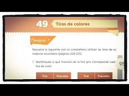 Busca tu tarea de historia quinto grado: Desafio 49 Tiras De Colores Paginas 94 95 Y 96 Libro De Matematicas 4 Grado Youtube