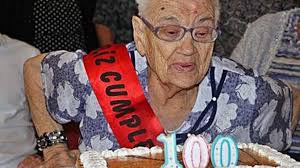 El centenario de "una afortunada"