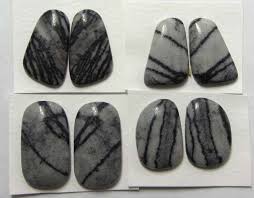 Black And White Spotted Gemstone Jasper Gemstones Jasper Stone Zebra Jasper Jasper Gemstone