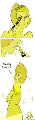 Yellow Diamond Ready To Work By Neila Noen On Deviantart Steven Universe Comic Steven Universe Diamond Steven Universe Funny