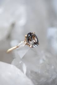Engagement Rings Grey Spinel Grew And Co Wedding Rings Vintage Engagement Rings Moissanite Engagement Ring