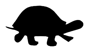 Tortoise gambar kura kura kartun hitam putih clipart full size clipart 1217185 pinclipart. Kura Kura Hitam Domain Publik Vektor