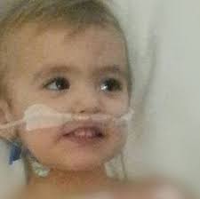 Toddler all smiles after gift of new heart