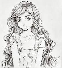 See more ideas about sketches, cute drawings, cute art. Pencil Sketches Of Cartoons Girls Zapad Schattenbank Info