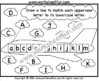 Letters Uppercase Letters Free Printable Worksheets