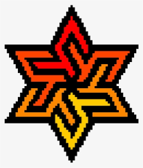 Fire Flower Example Of Pixel Art Png Image Transparent Png Free Download On Seekpng fire flower example of pixel art png