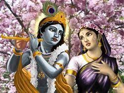 Radhe Krishna Painting With Natural Background Hd Wallpaper Lord Krishna Images Lord Krishna Wallpapers Lord Krishna Hd Wallpaper